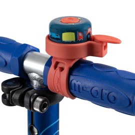 Micro Scooters | Bike/Scooter Pattern Handlebar Bell | Kids Bike Accessories | Loud | Waterproof | Boys & Girls | Vehicle