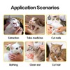 Cat Carrier Bag with Durable Handle Adjustable Neck Zipper Closure