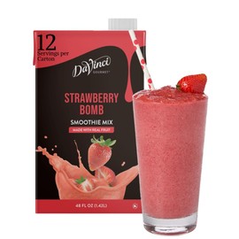 DaVinci Gourmet Strawberry Bomb Smoothie, 48 Fluid Ounces (Pack of 1)