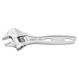 TONE Hyper Worm Adjustable Wrench (with Graduation) MWR-100 Overall Length 100mm