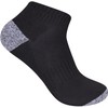 BOOM Prime 6 Pack Men Cushioned Ankle Running Socks –