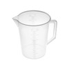 Othmro 3000ml Plastic Measuring Cup, Graduated Beaker Large 3L Measuring