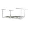 SafeRacks 4x6 Overhead Garage Storage Rack - Height Adjustable Steel