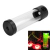 Computer Water Tank Cylindrical Transparent Sideout PC Cooling System 4‑Hole