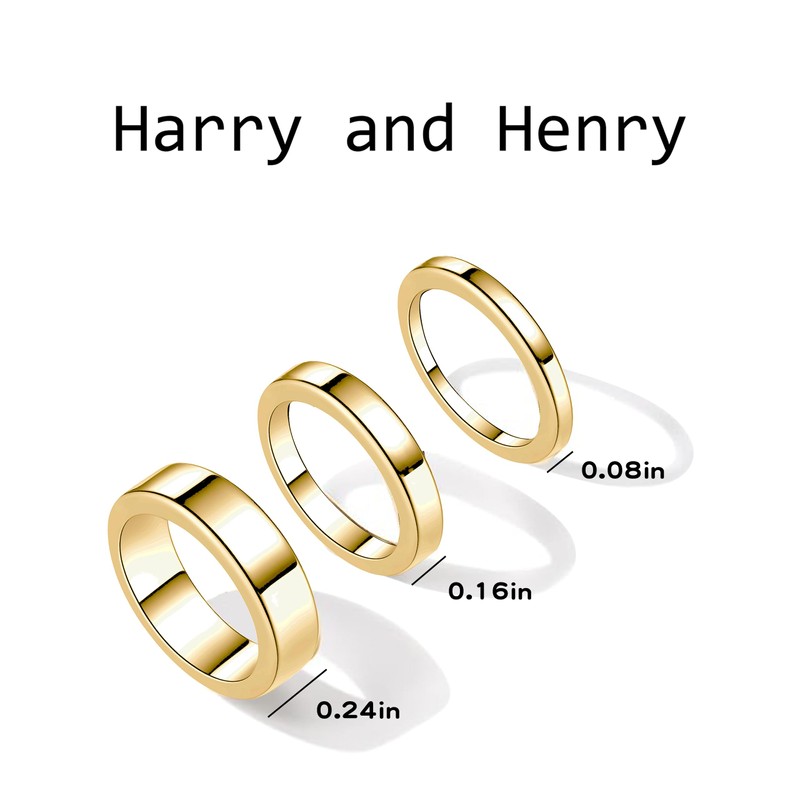 Gold Stacking Rings for Women Stackable Thin Rings Dainty Thumb
