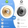 T470 Shower Trim Kit Compatible With Moen Chateau, Gold Handle
