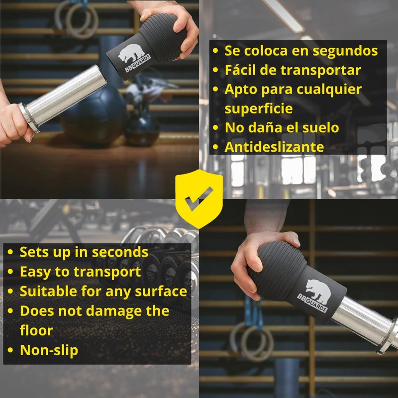 Barbell Bomb. Revolutionary T Bar Row Landmine Holder for Barbells.
