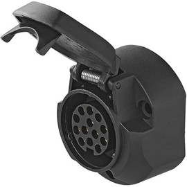 13 Pin Tow Bar Socket with Cover European Plug Towing Plug 13 Way Plug