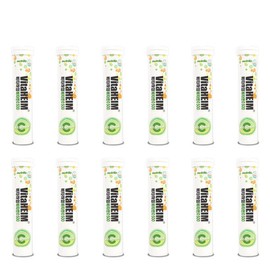 Vitaheim Germany Effervescent Vitamin C 500 20 Tablets 12 Bottles/Effervescent Vitamin C / 비타하임 독일 발포비타민C500 20정 12통발포비타민C