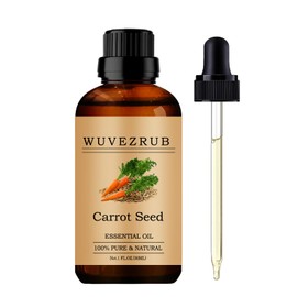 Wuvezrub Wuvezrub Carrot Seed Essential Oils, 30ML 100% Pure and Natural Essential Oil for Aromatherapy Diffuser - Carrot Seed / 1 Fl Oz
