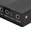 DM HD10 USB 5.1 Computer External Sound Card Audio Adapter