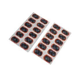Motoforti Car Tyre 34mm x 52mm Puncture Repair Patches Patch Rubber Tool 24 Pcs Long-lasting