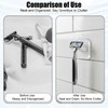 Xelsluthe 4 Pcs Razor Holder for Shower Wall Razor Hanger