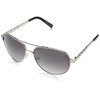 Rocco Pilot Style Sunglasses Silver Effect