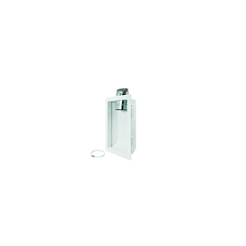 Deflect-O Dryer Venting Box 4" WHT