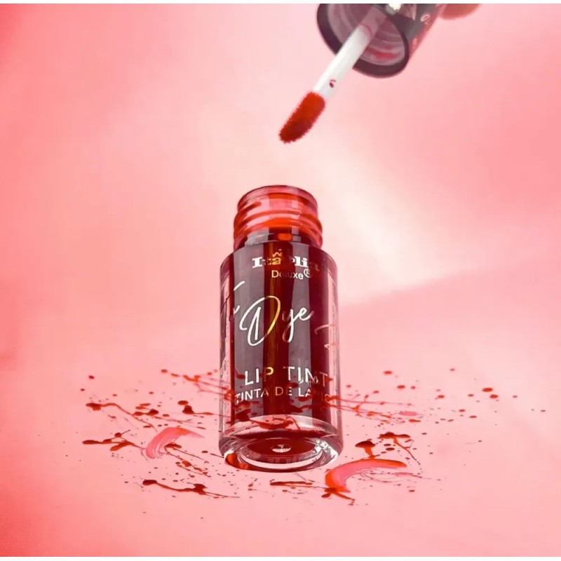Labial Líquido Italia Deluxe Tinta Para Labios Rojo Larga Duración