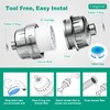 R7 Shower Filter with 5 Replacement Cartridge High Put Shower