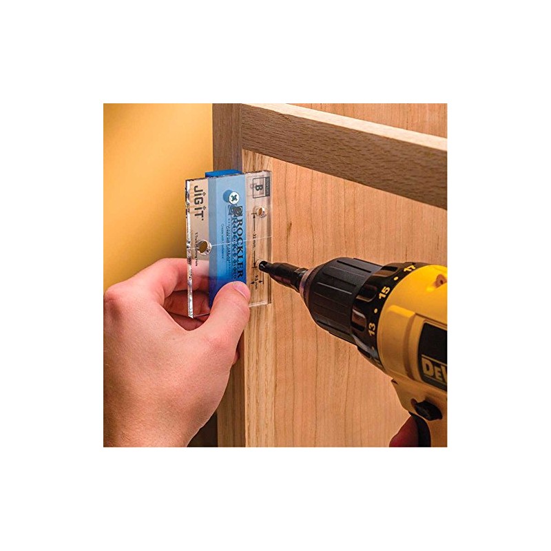 Jig IT Hinge Mounting Plate Template B – T-Track Mounting