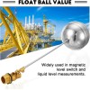 Unbranded 2 Pack Float Valve for Water Tank Stainless Steel