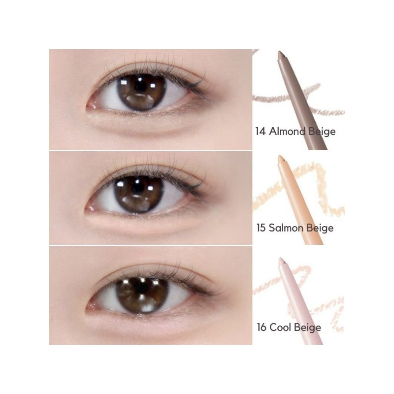 BBIA Last Auto Gel Eyeliner 0.3g, Shade:14 Almond Beige