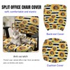 Office Chair Cover Stretchable Computer Desk Chair Seat Covers 2