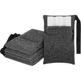 Linkidea 5 bolsas dispensadoras de jabón con correa de mano, esponja exfoliante para el cuerpo, espuma de jabón, bolsa de espuma para ducha, baño