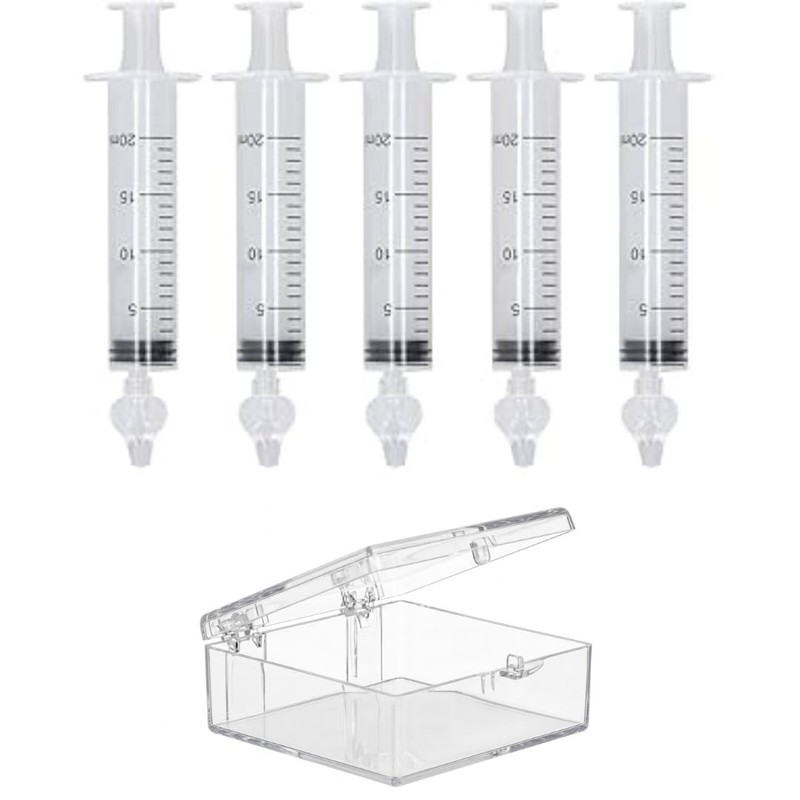 5 enjuagues nasales para bebes. 20 ml y Color transparente