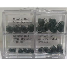 Starkey Occluded (closed) Comfort Bud Dome variety pack Starkey Hearing Aids US Seller