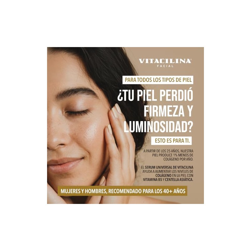 Vitacilina Serum Universal Colágeno Vit. B5 Centella 30 ml