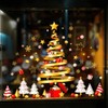 wall stickers christmas christmas static stickers wall stickers christmas tree