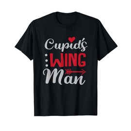 Cupid's Wingman Cute Valentine's Day Matchmaker Arrow T-Shirt