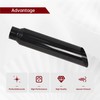FGJQEFG 5 Inch Inlet 8 Inch Outlet Gloss Black Stainless