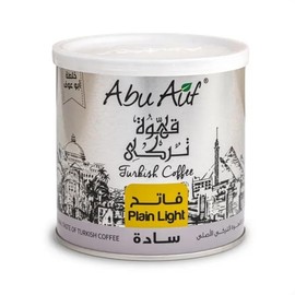 Abu Auf Plain Light Turkish Coffee, Light Roasted, 200g