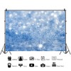 Ttincceer Blue Sparkling Background for Photography 150 x 100 cm
