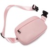 Riñonera unisex con correa ajustable, Rosa, 8.5 inches, Elegante riñonera