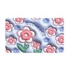 QUINTRA Non-Slip 3D Bath Mats, Fruit Sunflower Mats, Polyester Mats