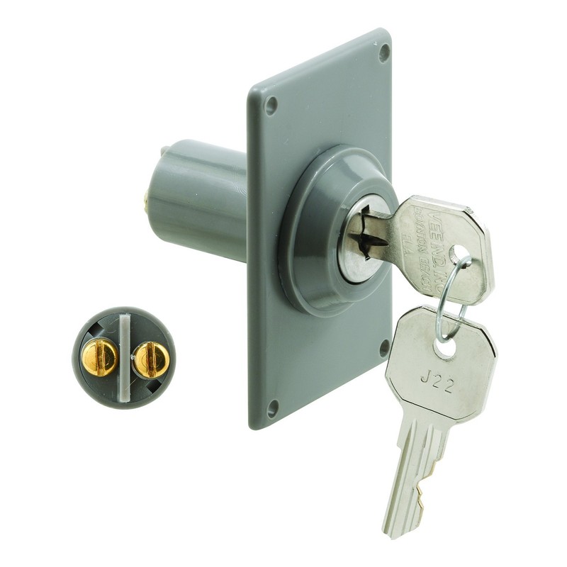 Prime-Line GD 52142 Electric Key Switch, 3/4 In. Outside Diameter,