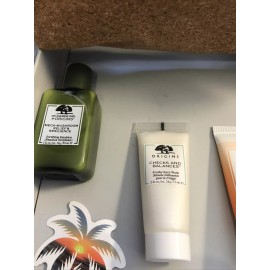 Origins Skincare Set 5 Piece + Zipper Pouch Bag Travel Size New