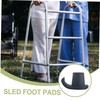Outanaya 2 Pcs Heavy Duty Walker Ski Glides Foot Protection