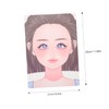 STOBOK Face Drawing Board Set 2pcs Face Paint Board Makeup