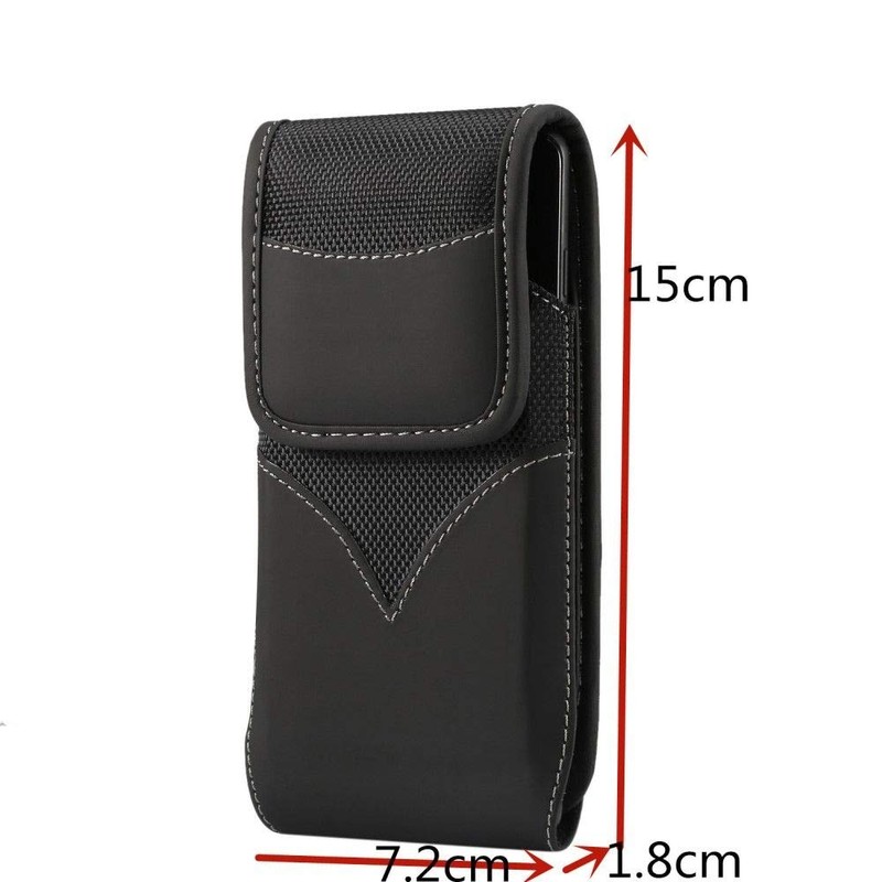 DFV mobile Case Cover Nylon with Rotating Belt Clip for