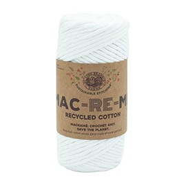 Lion Brand Yarn Mac-Re-Me Yarn, White