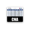 CNA Badge Buddy Horizontal w/Height & Weight Conversion Charts (Black)