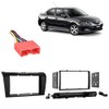 FidgetKute Fits Mazda Mazda3 2004-2009 Double DIN Stereo Harness Radio