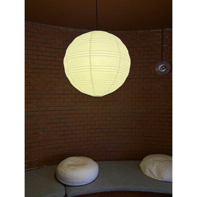 Hytsoeee(19.69Inch) Large Round Paper Lantern Lamp shade,White Rice Paper Lamp