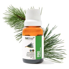 NATSHOP | Aceites Esenciales - Aceite Pino para Difusor de Aceites Esenciales y Cuidado Personal | Aromatizante para Hogar Natural Aromaterapia Humidificador - Variedad de Aromas Skin Care 15ml