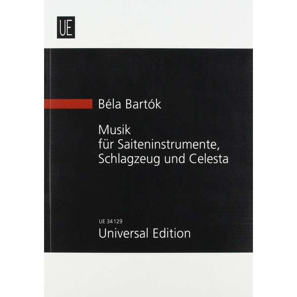 Music for Stringed Instruments, Percussion and Celeste: Study Score