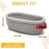 Dimpola Banneton Bread Proofing Basket - Cotton Oval Banneton Basket