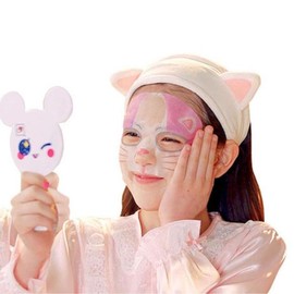 Children's face mask, rabbit animal mask, skin moisturizing, children's cosmetics, beauty, makeup play, skin care / 어린이 마스크팩 토끼 동물팩 피부보습 어린이화장품 뷰티 화장놀이 피부관리