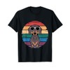 Retro Dachshund Sunset T-Shirt